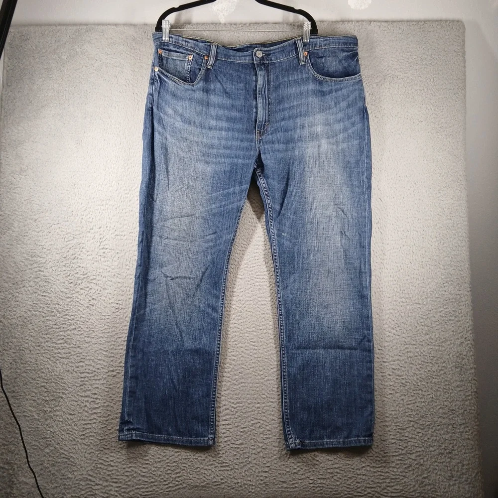 Levi's 514 Straight Fit Jeans Men's 40x30 Medium Wash Denim